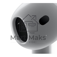 Наушники TWS Apple AirPods 4 ANC белый, вкладыши, Bluetooth, активное шумоподавление, беспроводная зарядка, до 4 ч