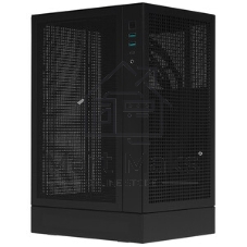 Компьютерный корпус Deepcool CH170 DIGITAL черный без БП mini-ITX 1x120мм 1xUSB 2.0 1xUSB 3.0 audio bott PSU
