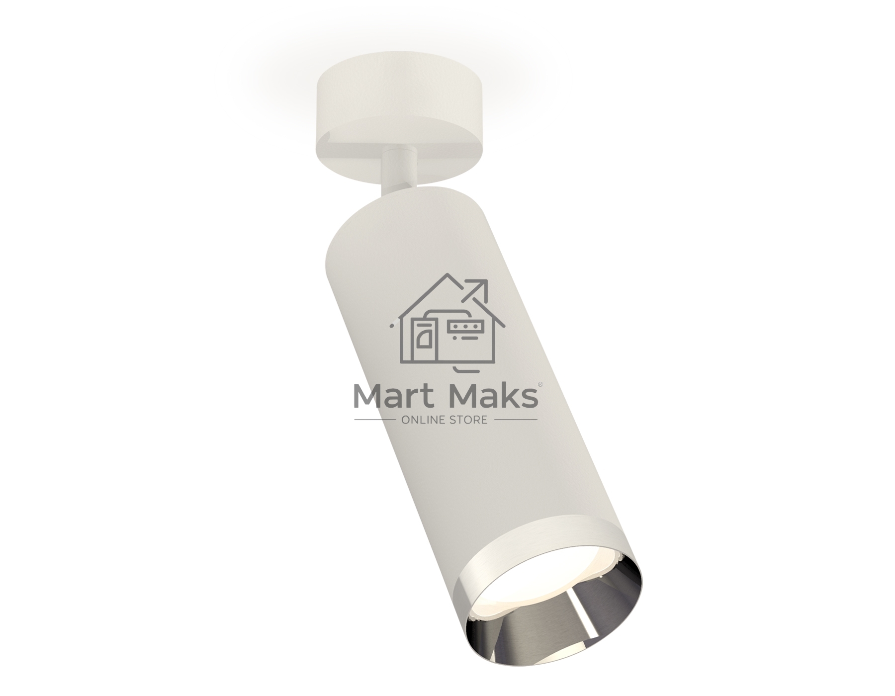 Светильник Ambrella Light XM6342003 SWH/PSL белый песок/серебро полированное MR16 GU5.3 (A2202, C6342, N6132)