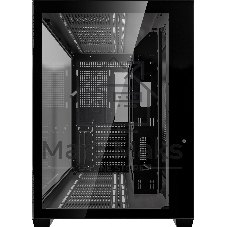 Компьютерный корпус Accord ACC-ZA06B черный без БП ATX 3x120мм 1xUSB2.0 1xUSB3.0 1xUSB3.1 audio