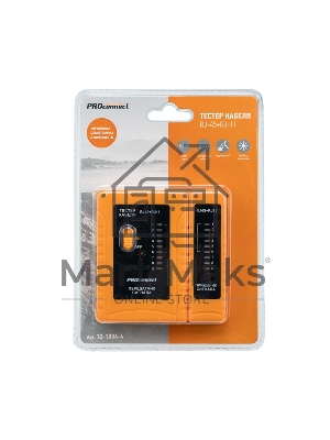 Тестер кабеля RJ-45+RJ-11 468 PROconnect