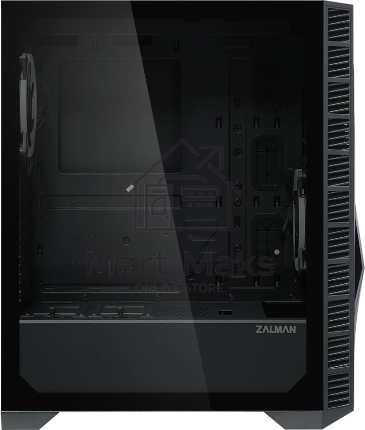 Компьютерный корпус MIDITOWER ATX W/O PSU Z3 ICEBERG BLACK ZALMAN ( без БП )