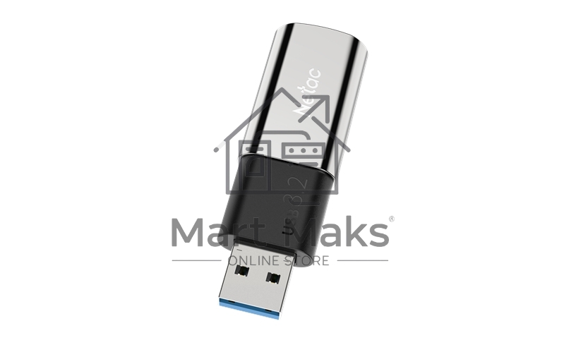 Флешка USB Netac US2 USB3.2 Solid State Flash Drive 256Gb,up to 530MB/450MB/s
