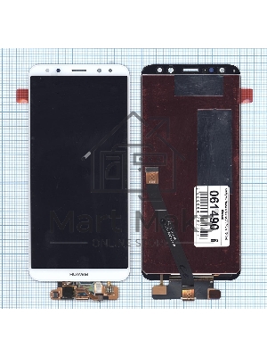 Дисплей для Huawei Nova 2i, Mate 10 Lite белый