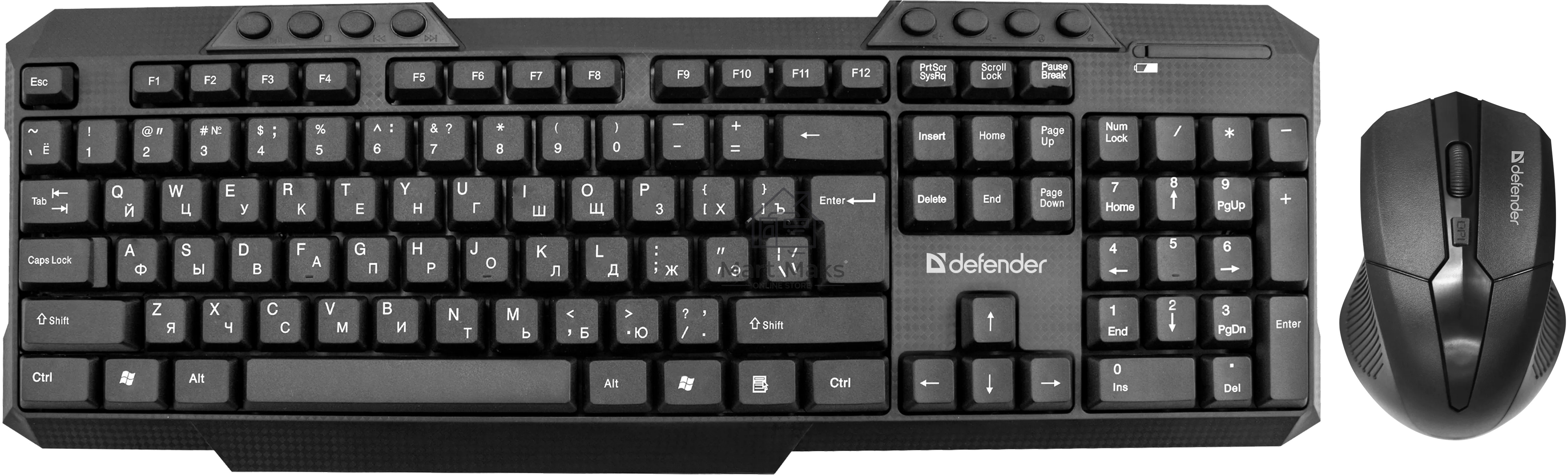 Клавиатура + мышка Defender JAKARTA C-805 Wireless