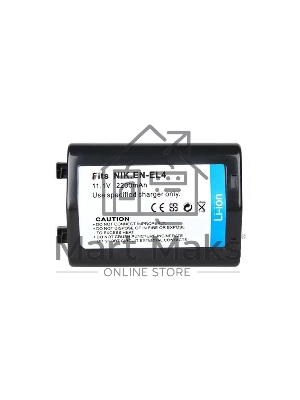 Аккумуляторная батарея для фотоаппарата Nikon D3 (EN-EL4) 11.1V 2200mAh