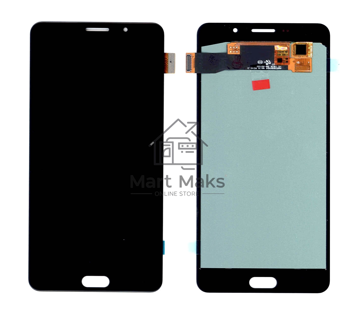 Дисплей для Samsung Galaxy A9 Pro (2016) SM-A910 oled small size черный