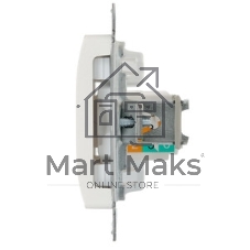 Механизм розетки комп. 1-м Glossa RJ45 CAT.5E перламутр SchE GSL000681K
