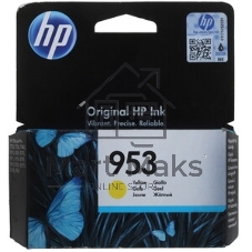 Картридж струйный HP 953 F6U14AE желтый для HP OJP 8710/8715/8720/8730/8210/8725 (700 стр.)