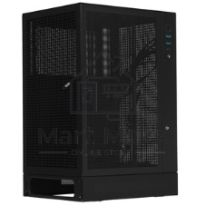 Компьютерный корпус Deepcool CH170 DIGITAL черный без БП mini-ITX 1x120мм 1xUSB 2.0 1xUSB 3.0 audio bott PSU