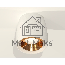 Светильник Ambrella Light XS1141004 SWH/PYG белый песок/золото желтое полированное MR16 GU5.3 (C1141, N7034)