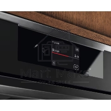 Встраиваемая микроволновая печь Electrolux KVM9E2XT черный, 44 л, 1000 Вт, переключатели - сенсор