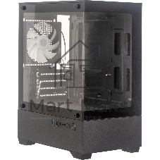 Компьютерный корпус Accord ACC-ZCU2B черный без БП mATX 1x120мм 1xUSB3.0 1xUSB3.1 audio