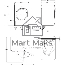 Сушильная машина Electrolux EW7D285UE белый, 8 кг, сушка - конденсационная (тепловой насос), программ - 12, 59.6 x 85 x 63.6 см (пан.англ.)
