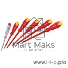 Набор STAYER PROFI ELECTRO 25145-H6_z01диэлектрические. тестер. 100-250В. Cr-V. 6шт