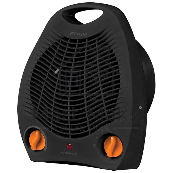 Тепловентилятор Engy EN-509 black, 2000Вт, 2 режима мощности (в уп. 8 шт)