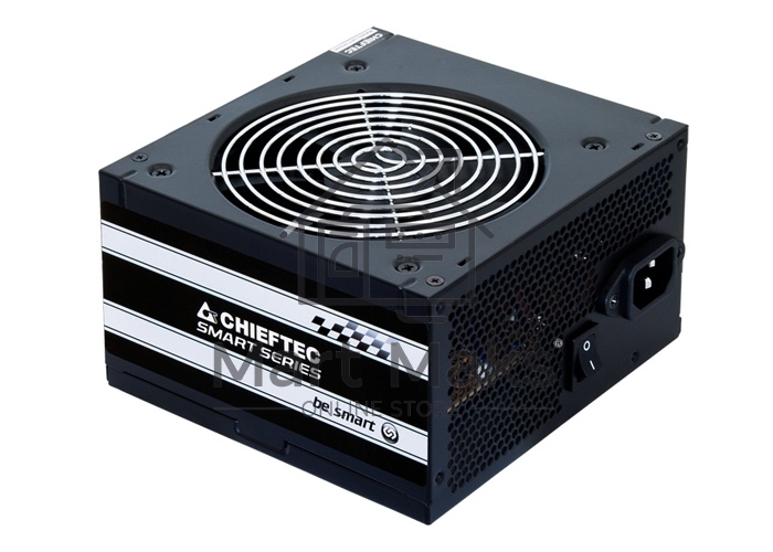 Блок питания Chieftec GPS-500A8, 500Вт, 80 PLUS, 120мм, черный