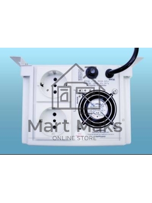 Стабилизатор напряжения Powerman AVS-P Voltage Regulator 3000VA, Digital Indication, Wall Mount, Hardwire Input/Output, 230V, 1 year warranty, White