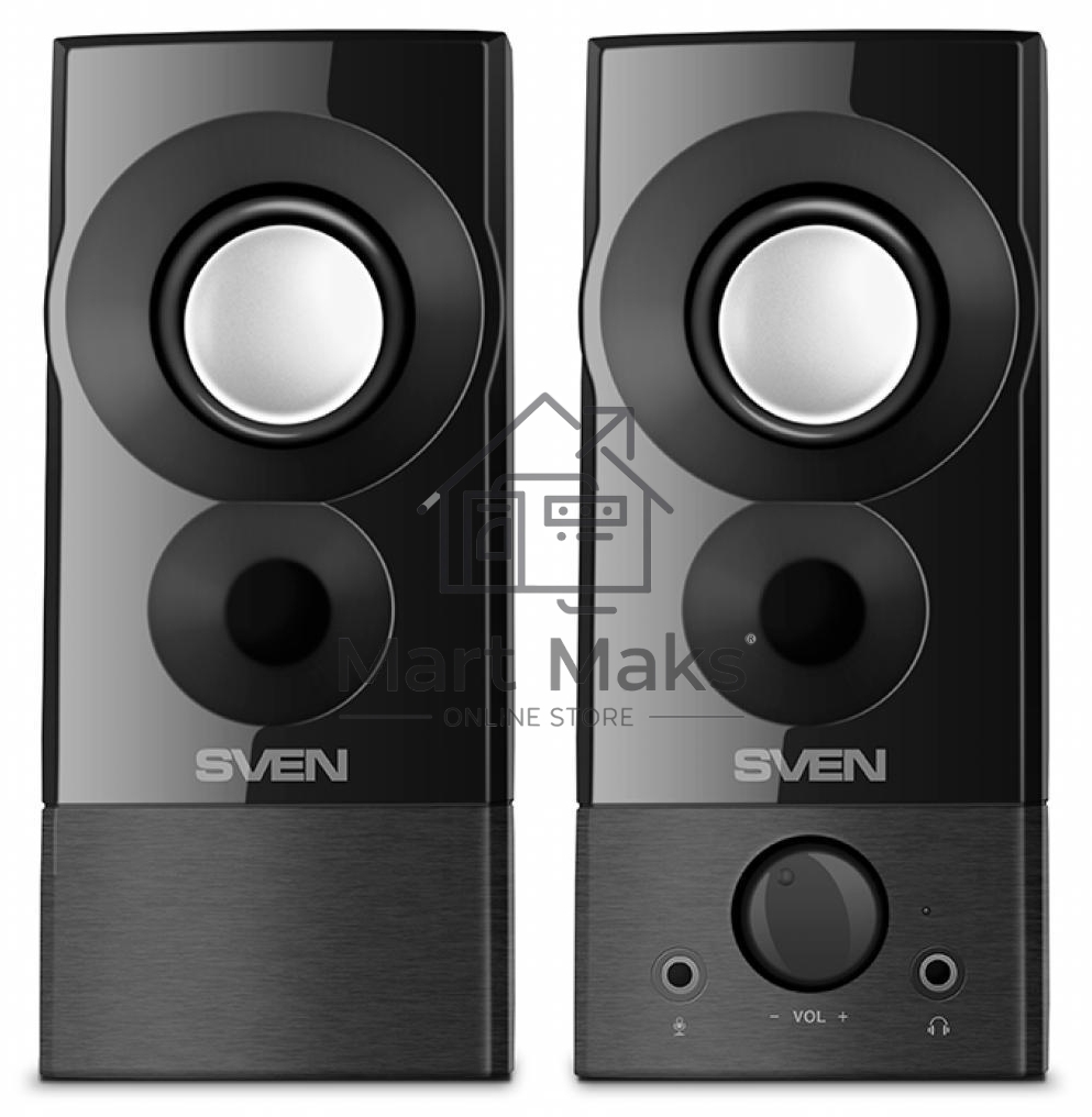 Колонки Sven 357, черный (6 Вт, питание USB)