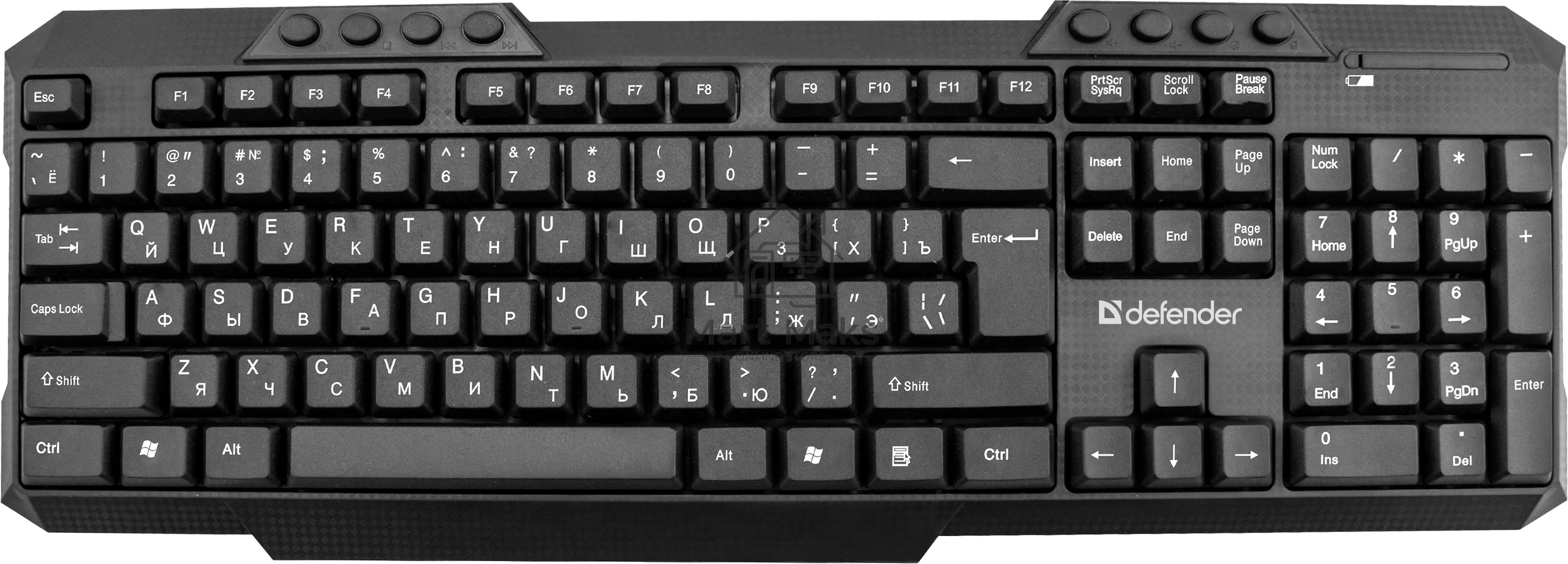 Клавиатура + мышка Defender JAKARTA C-805 Wireless