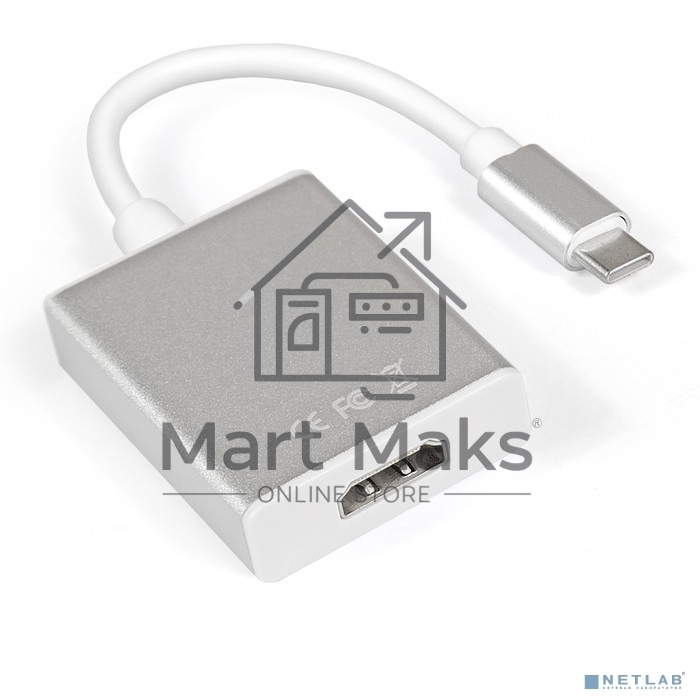Кабель-адаптер Exegate EX284937RUS Type C-HDMI ExeGate EX-CM-HDMIF-0.15 (USB Type C/19F, 0,15м)