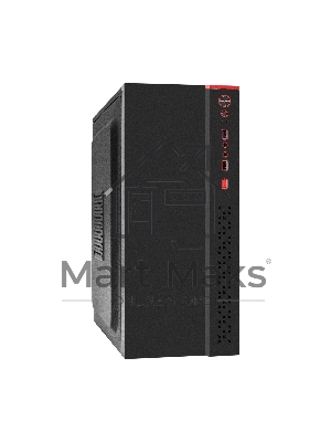 Компьютерный корпус Miditower ExeGate AA-443U-AA500 (ATX, AA500 8 см, 2*USB+1*USB 3.0+HD Audio, черный)