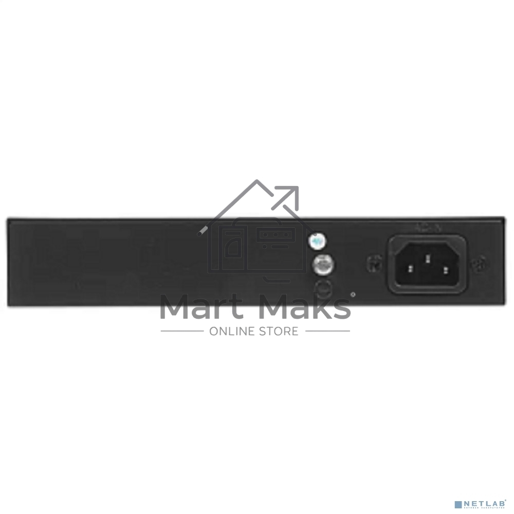 Коммутатор Osnovo SW-20600/A(80W) 6x100Mb 4PoE+ 80W неуправляемый