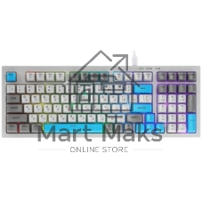 Клавиатура проводная RITMIX RKB-598BL Black черный-серый-оранжевый