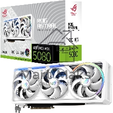 Видеокарта ASUS ROG-ASTRAL-RTX5080-O16G-WHITE белый