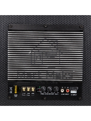 Сабвуфер автомобильный Kicx GT500BPA 500Вт активный (30см/12 Сабвуфер автомобильный Kicx GT500BPA 500Вт активный (30см/12