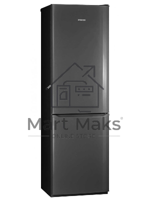 Холодильник Pozis RD-149 графит двухкамерный 240/130 л морозилка снизу, капельная система