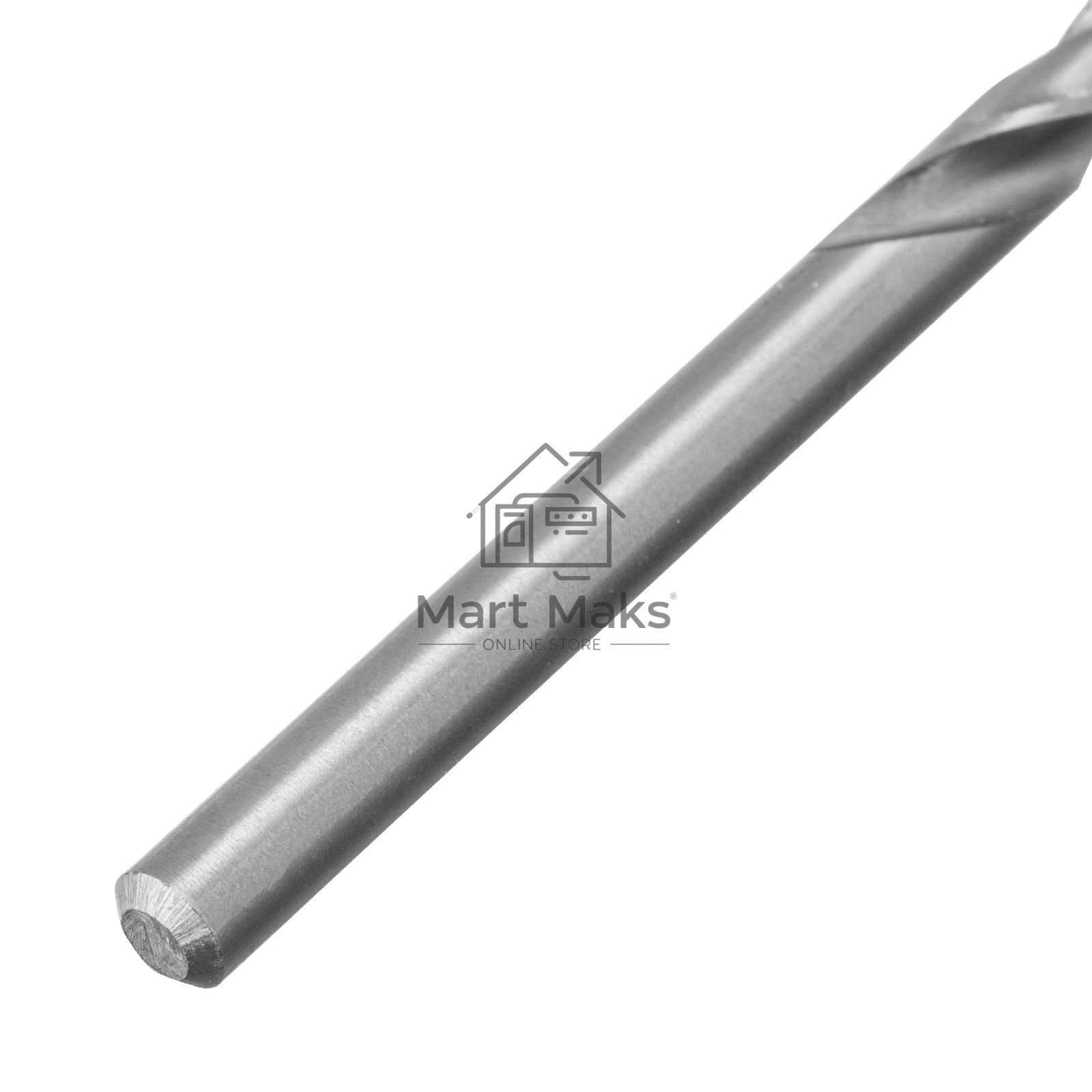 Сверло спиральное по металлу 4,5 x 80мм, Р6М5, Golden Tip Denzel