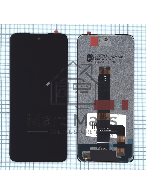 Дисплей (модуль) для Xiaomi Redmi 12 4G (23053RN02Y) в сборе с тачскрином черный