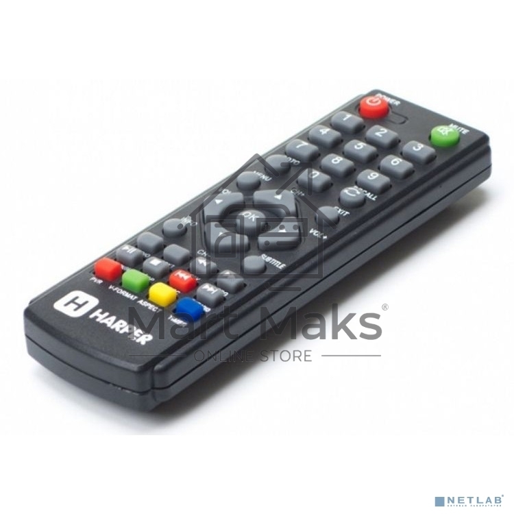 Ресивер DVB-T2 Harper HDT2-1514,черный