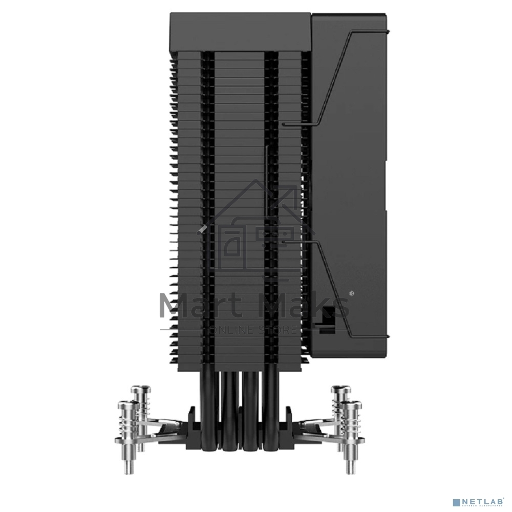 Устройство охлаждения(кулер) Formula Ice Boid 4PSD12 черный 120мм алюминий+медь 2200rpm 34db 4-pin 200W 157мм