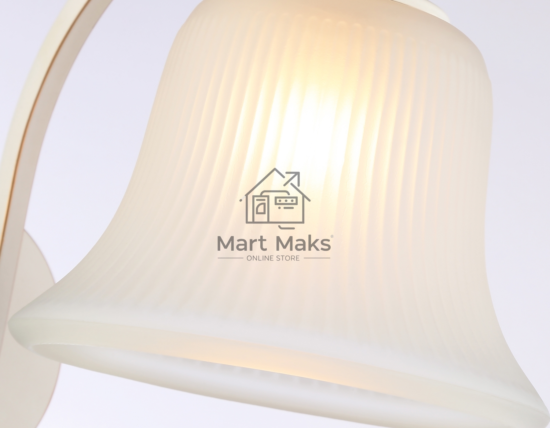 Светильник Ambrella light TR3052 WH/GD/FR белый/золото/белый матовый E27 max 40W 225*163*265