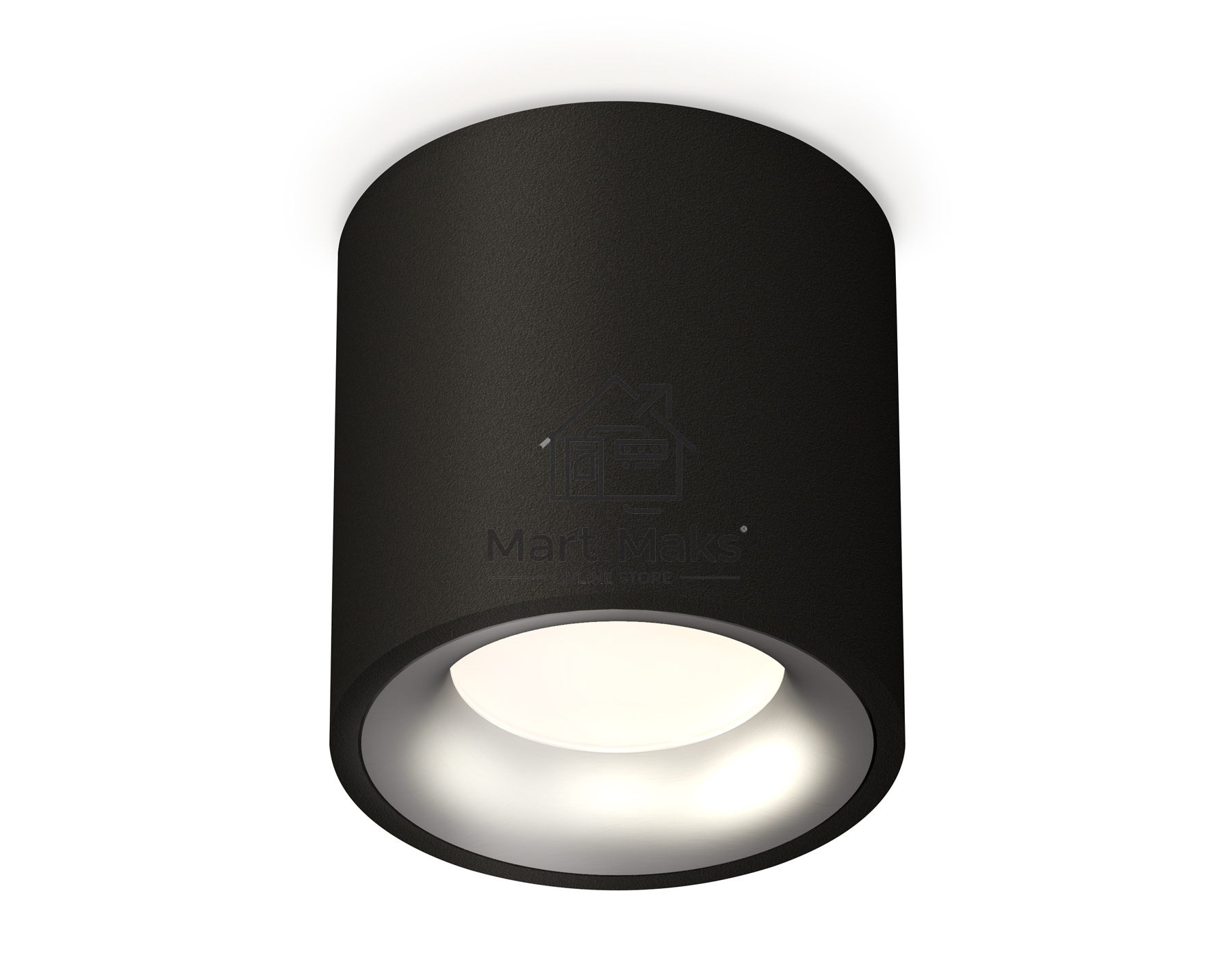 Светильник Ambrella Light XS7532023 SBK/MCH черный песок/хром матовый MR16 GU5.3 (C7532, N7013)