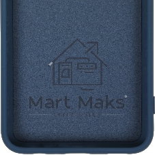 Чехол (клип-кейс) BoraSCO Microfiber Case для Samsung Galaxy A03 синий