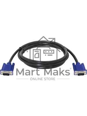 КабельКабель для монитора Defender SVGA HDDB15M M/M 1.8м BL BB340M-06