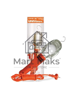 Светильник переносной ПВС 2х0.75 с выкл. 10м 220В UNIVersal 966U-0110