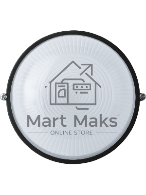 Светильник Navigator ЛОН NBL-R1-60-E27/BL 1х60Вт E27 IP54 (аналог НПБ 1301 черн. круг 60Вт)