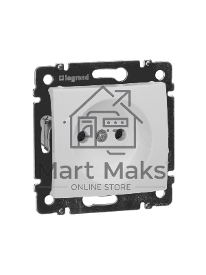 Розетка Legrand 774416 Valena без заземления (белый)