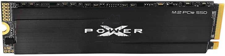 Накопитель SSD Silicon Power XD80, 1Tb, PCIe 3.0 x4, M.2 2280, NVMe, R/W 3400/3000