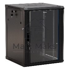 Шкаф настенный Hyperline TWB-0645-GP-RAL9004 19-дюймовый (19