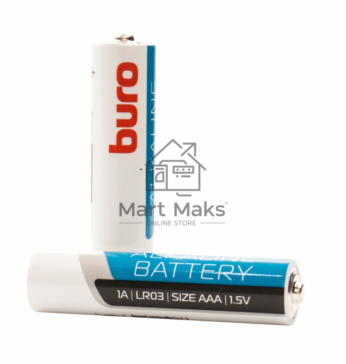 Батарея Buro Alkaline LR03 AAA (10шт) коробка