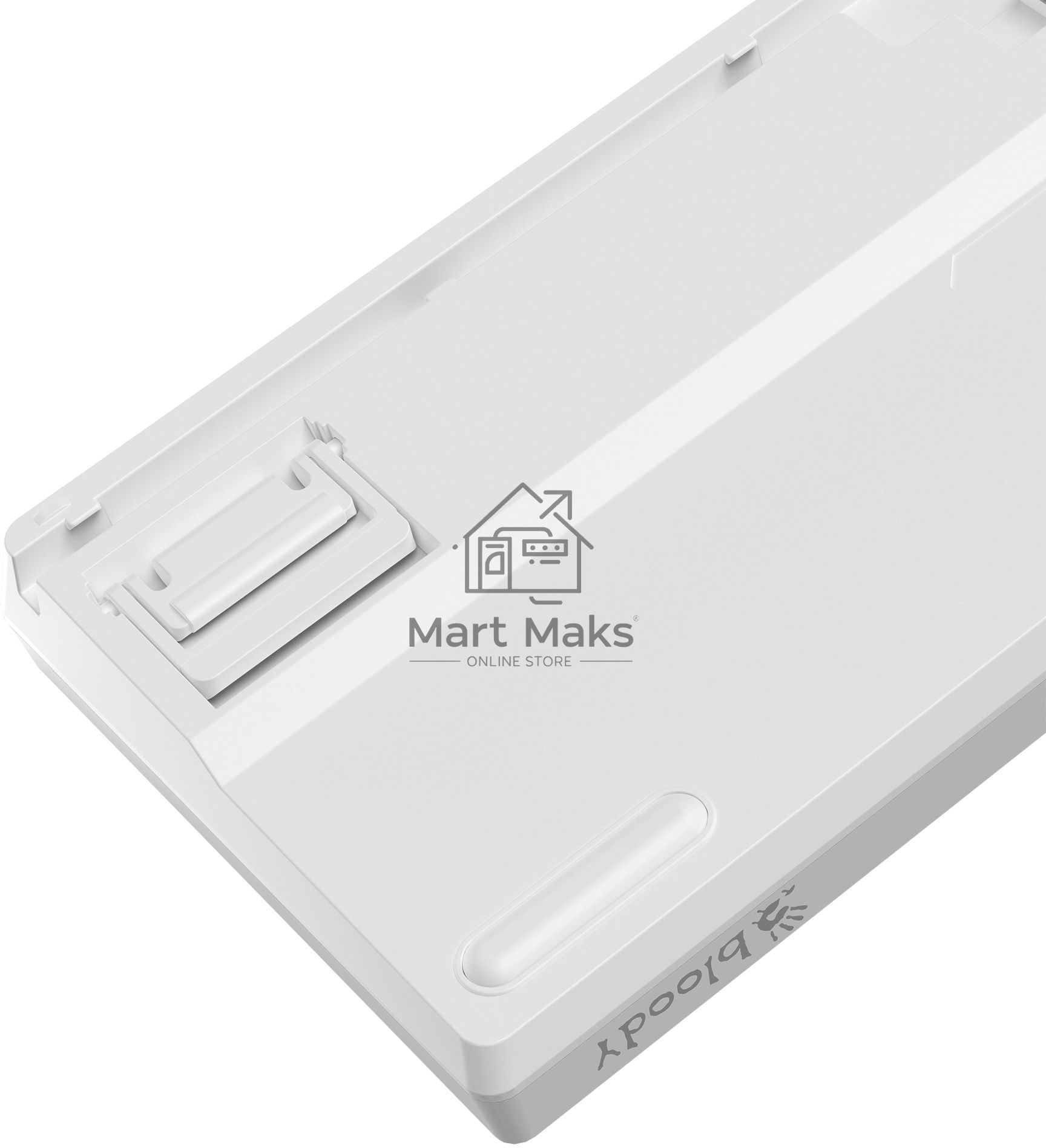 Клавиатура A4Tech Bloody S87 Energy (S87 USB ENERGY WHITE) проводная USB белый/жёлтый