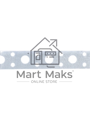 Лента перфорированная вентиляц. прямая, 0,55 мм, LP, V 2 см х 25 м, цинк, Россия Сибртех