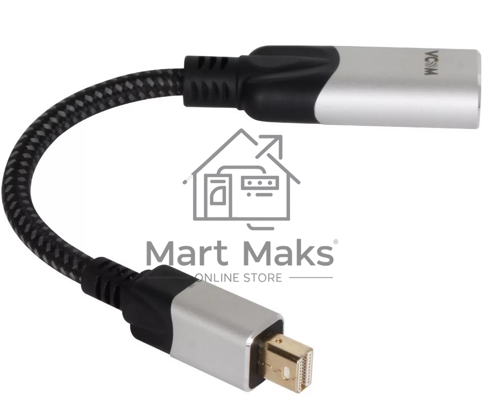 Адаптер miniDisplayPort(M) ---> HDMI(F) 0.15m 4K@60Hz VCOM <CG616M-0.15>