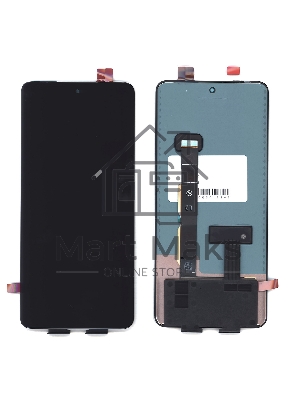 Дисплей для Motorola Edge 40 в сборе с тачскрином черный