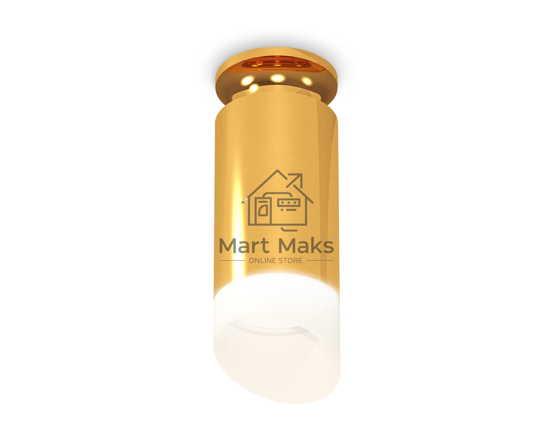 Светильник Ambrella Light XS6327083 PYG/FR золото желтое полированное/белый матовый MR16 GU5.3 (N6905, C6327, N6256)